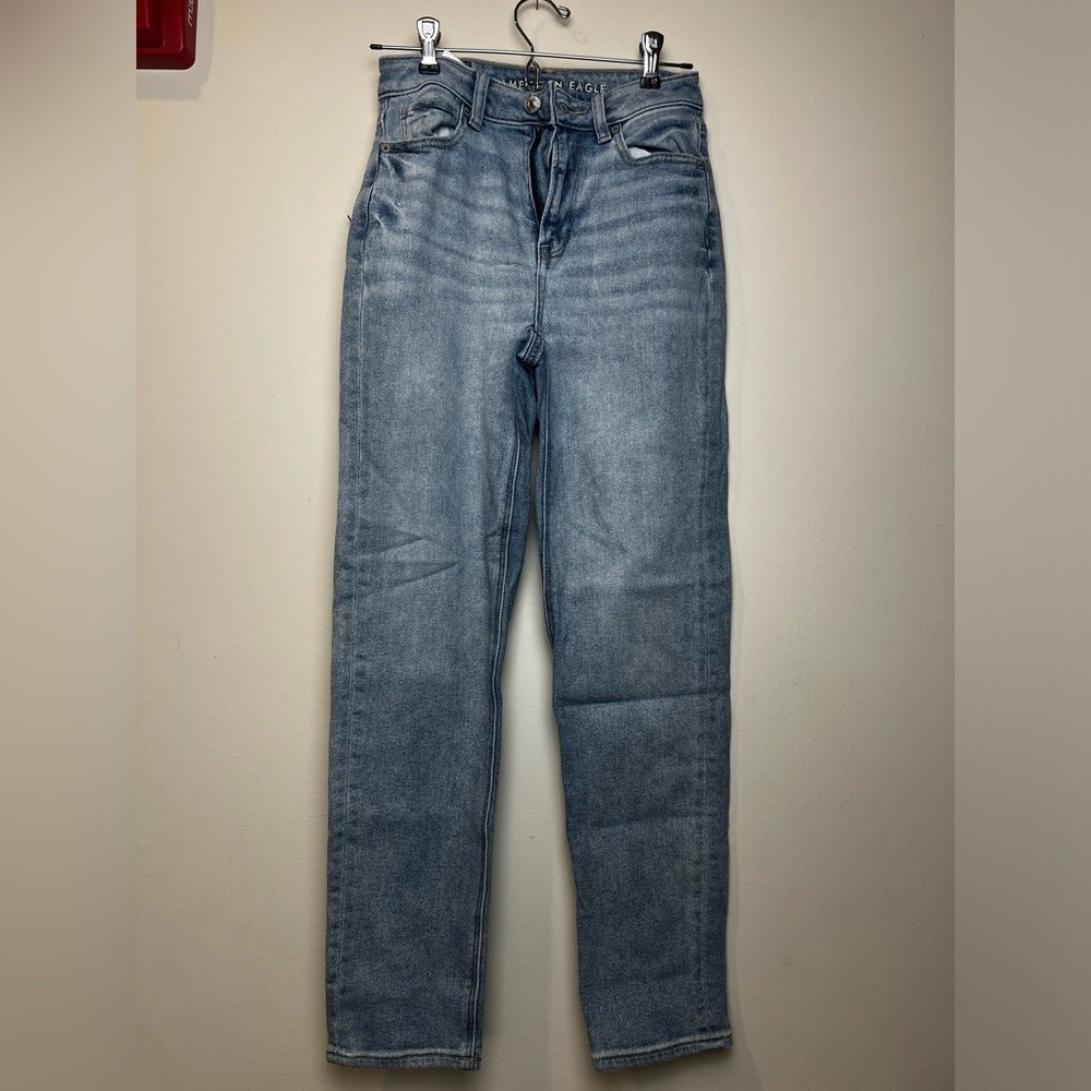 American Eagle Outfitters Light Blue Straight Jeans